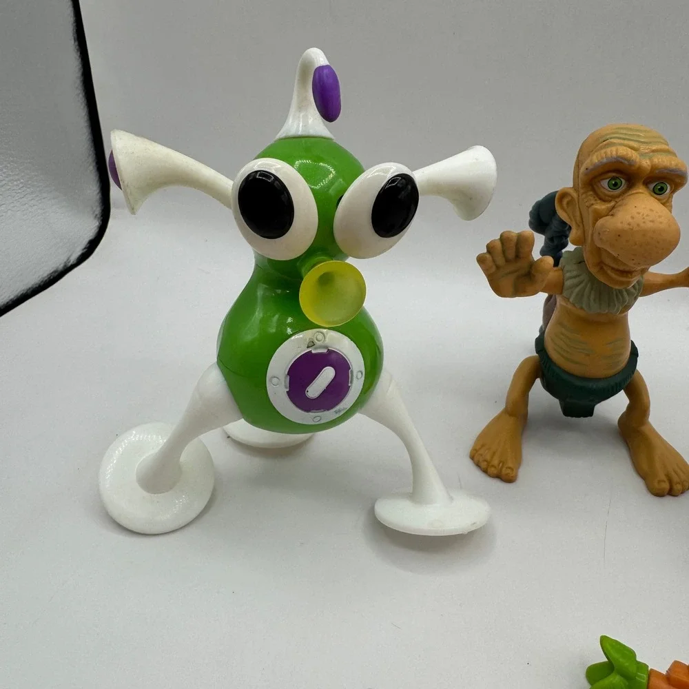 Mixed Toy Lot Power Rangers Dino Thunder Tak Juju McDonald's Alien Figures Multi